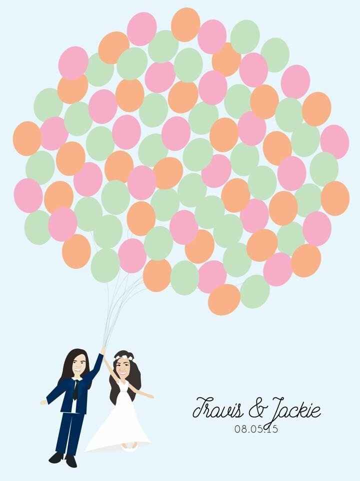 Show us your wedding guest book!