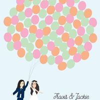 Show us your wedding guest book!