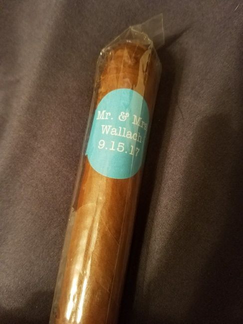 Wedding cigars...?
