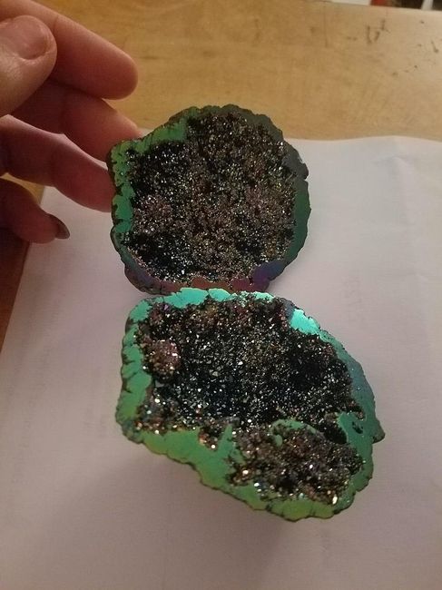 mermaid geode