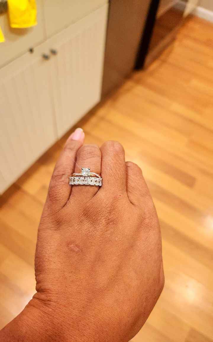 Bad wedding band to e-ring match up? - 2