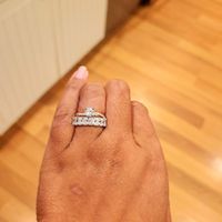 Bad wedding band to e-ring match up? - 2
