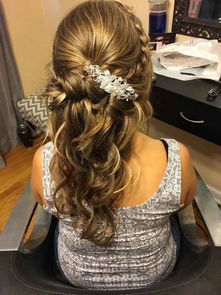 Wedding makeup trial pic, hate my hair trial- help!!!!!