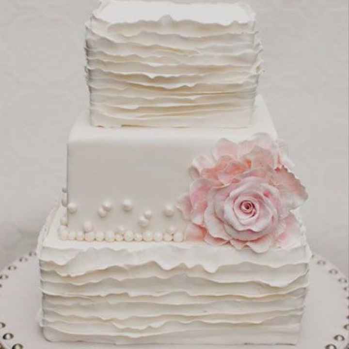 Show me your simple wedding cake