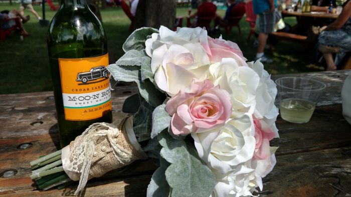 Wedding floral bouquet preservation