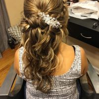 Wedding makeup trial pic, hate my hair trial- help!!!!!