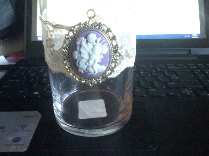 Pics of your diy bling centerpieces