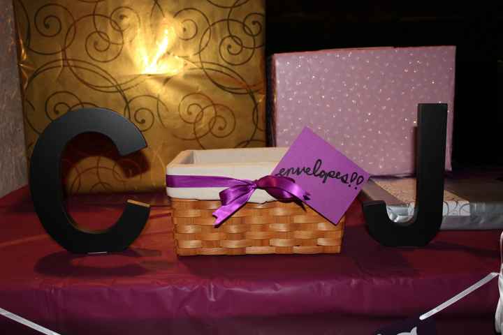 Our Wedding Shower was last Sat! *sharing pics*