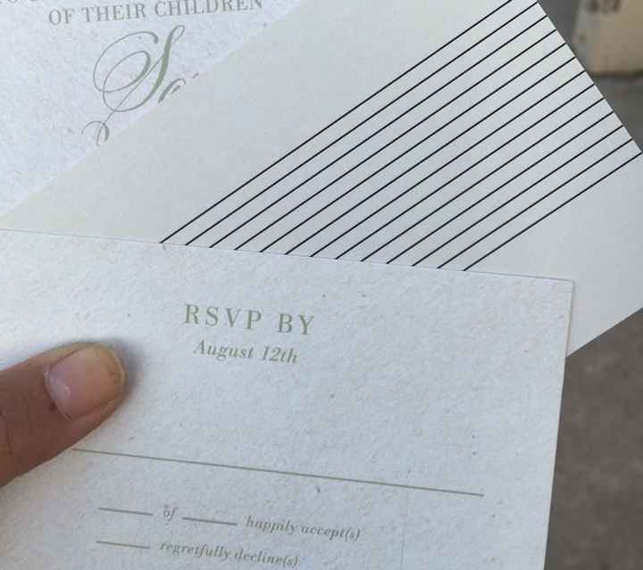 Wedding Paper Divas Invitation