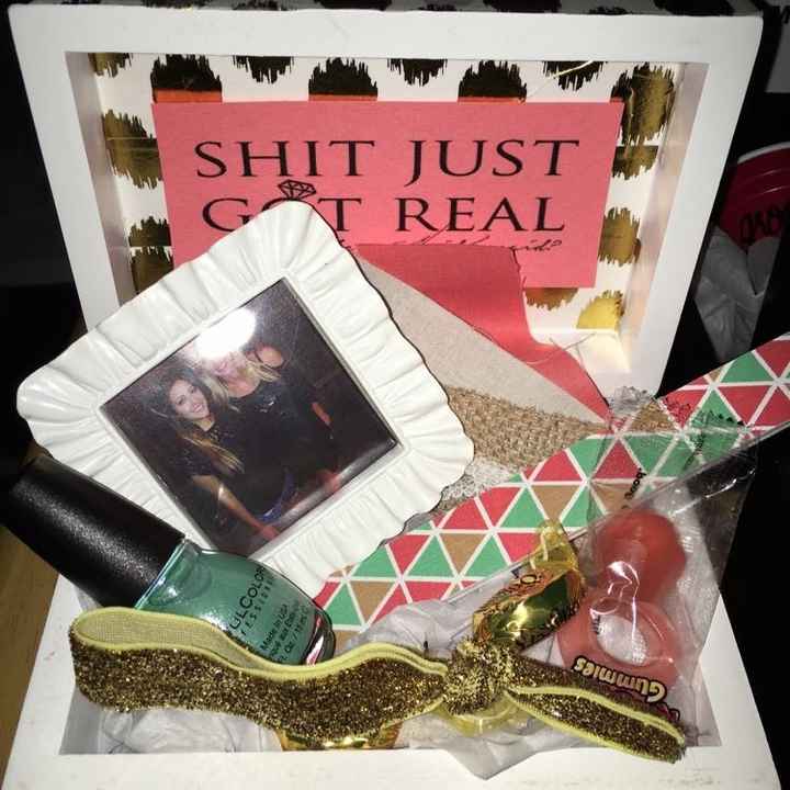 Will you be my bridesmaid ideas!