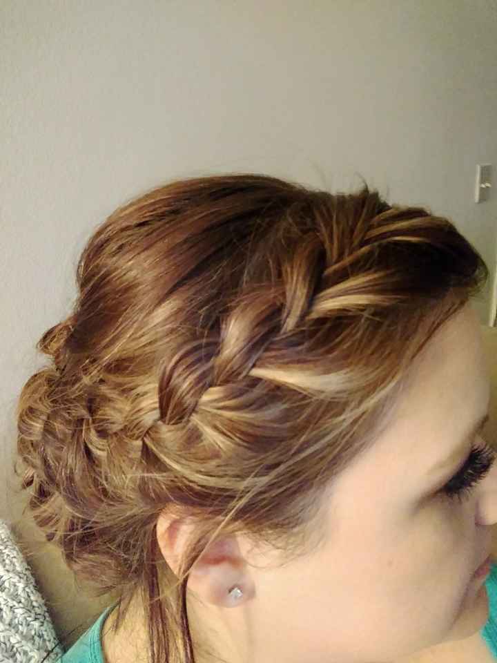 Hair and makeup trial results - 4