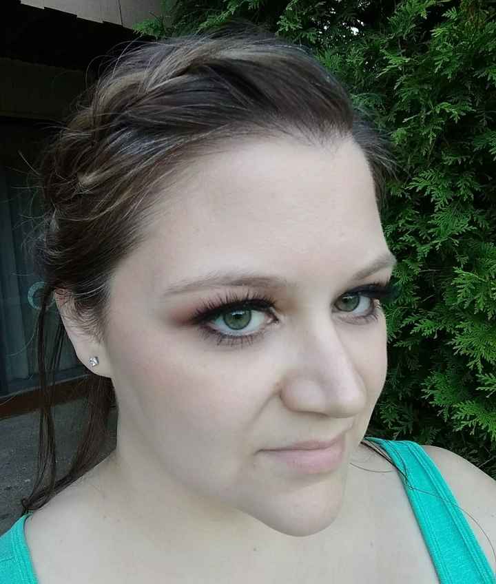 Hair and makeup trial! - 4