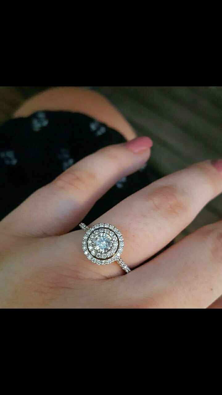 Lets see those beautiful engagement rings