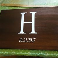 Show us your latest DIY wedding project!