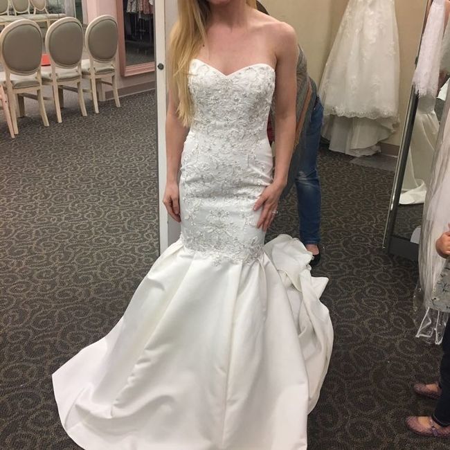 Decided to try on dresses finally!!