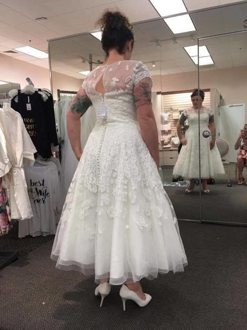 Let's see your wedding dresses.