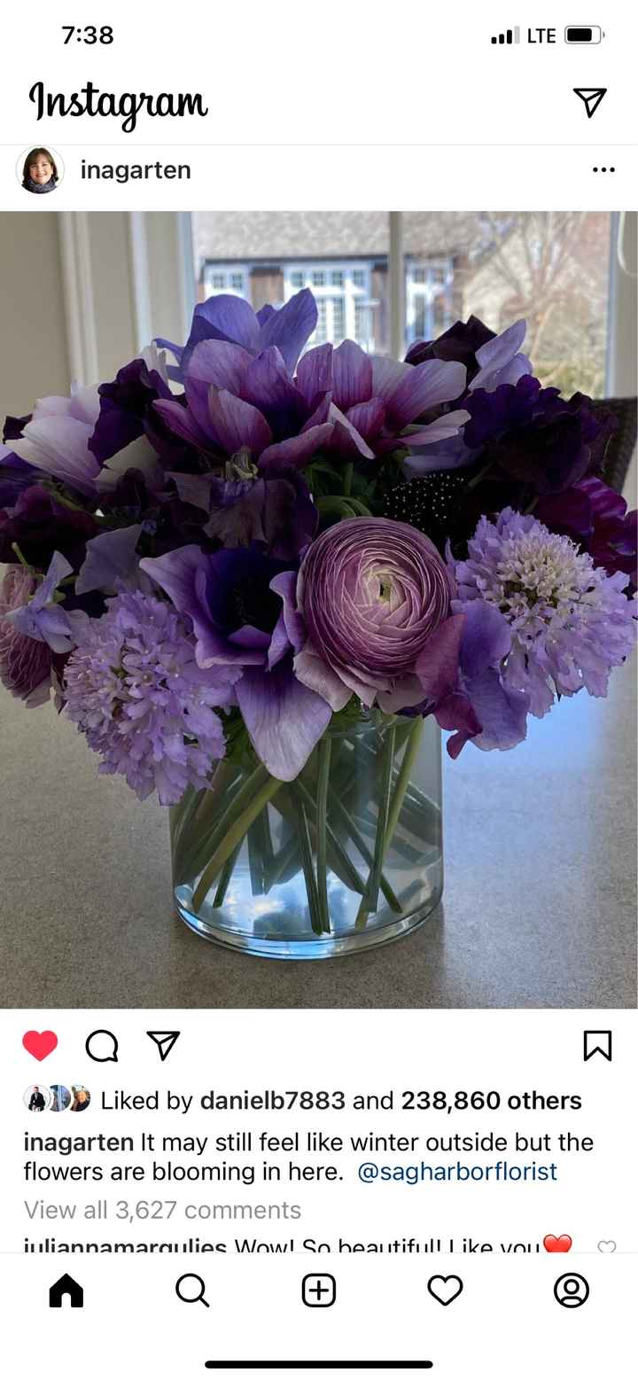 Purple flower ideas - 2