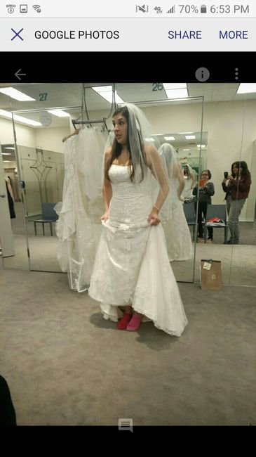 I said YES to the dress!!!  :)