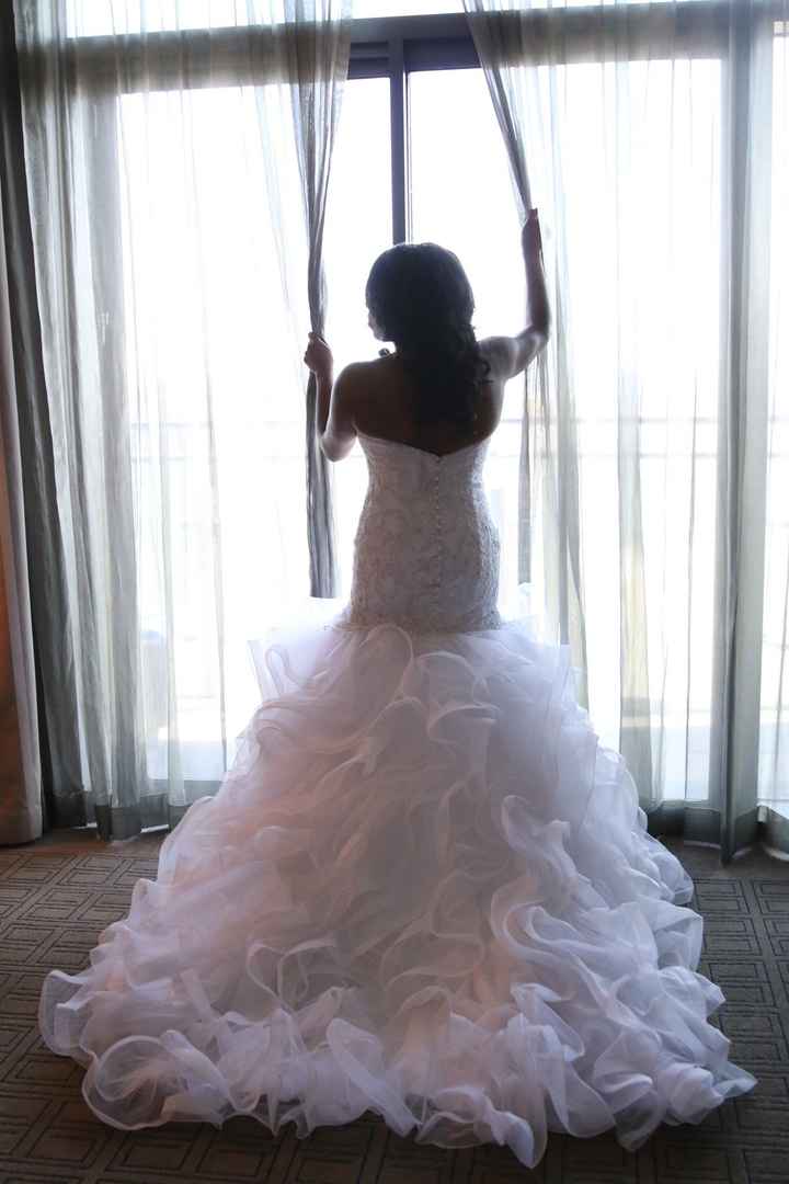 Let's see your wedding dresses.