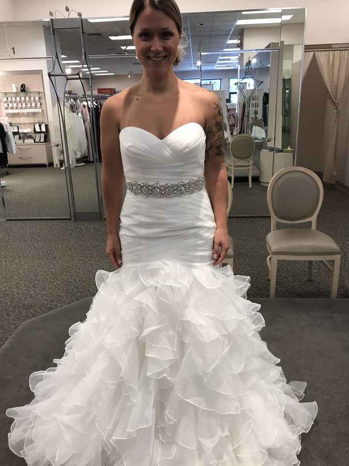 I said yes to the dress... for the 2nd time