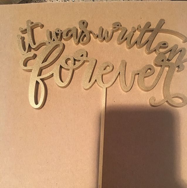 Cake toppers