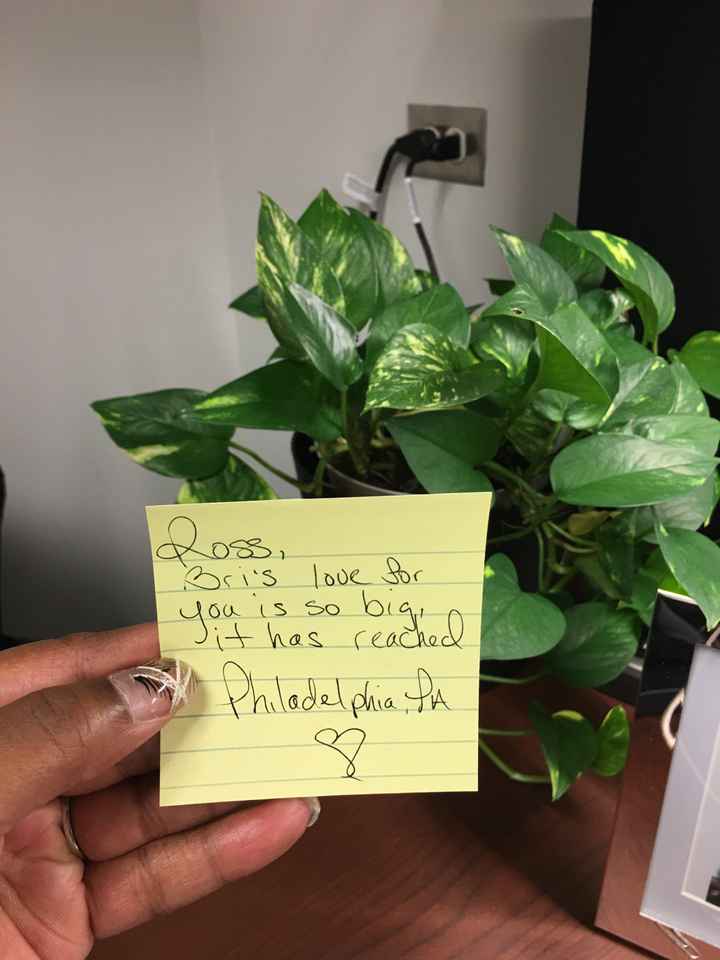 My love has reached sticky notes, help?? - 1
