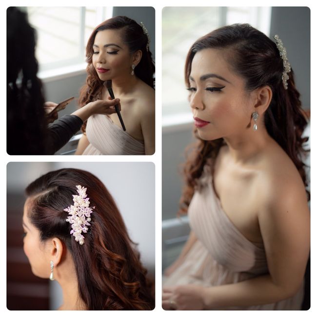 How did you wear your Hair for your wedding? - 1