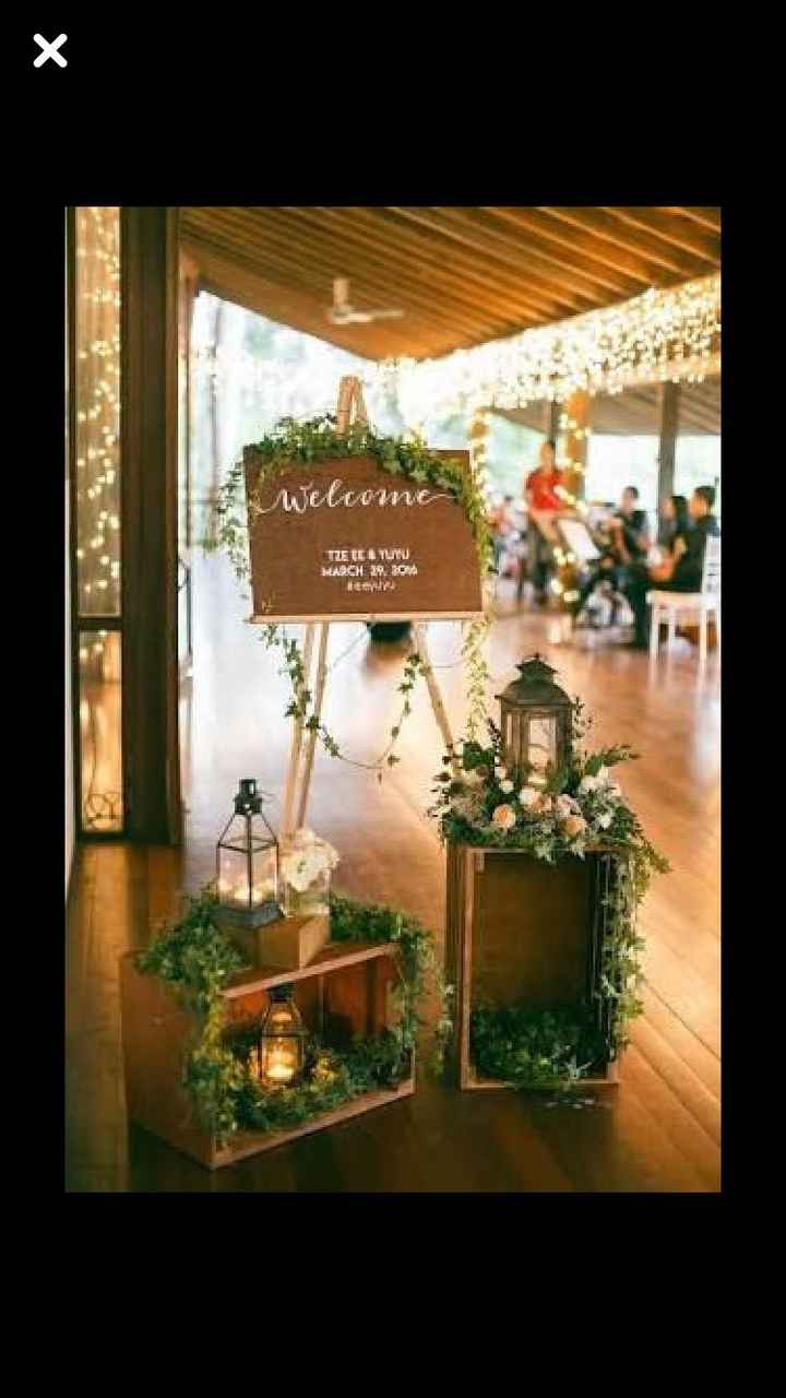 Reception decor - 3