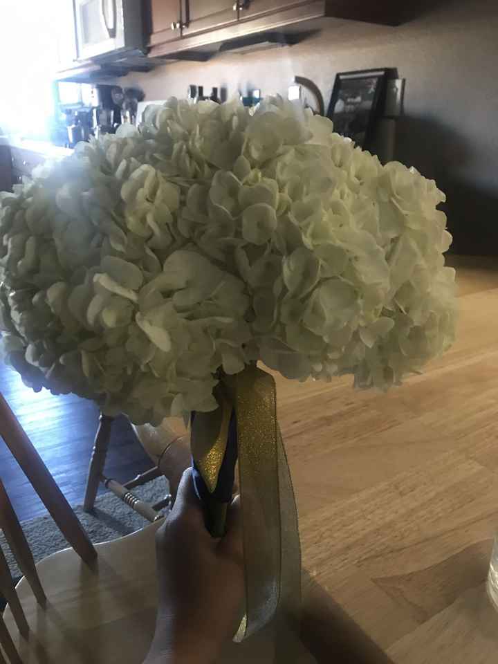 Diy bridesmaid's bouquet - 1