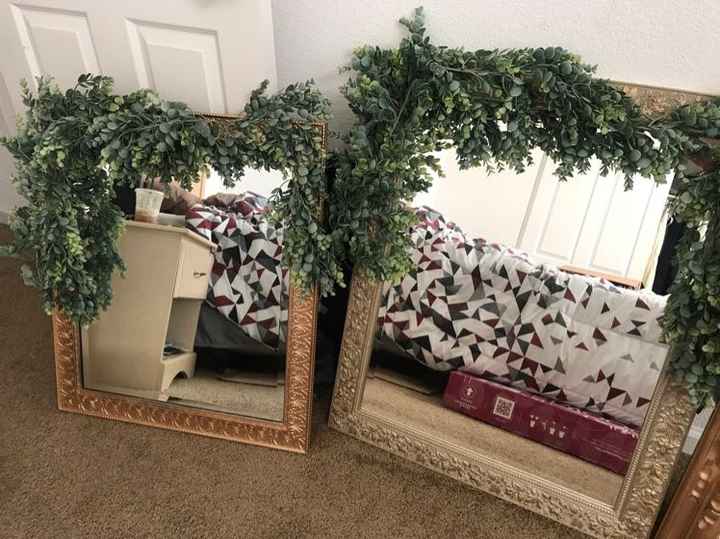 Diy wedding mirror/frame signs - 2