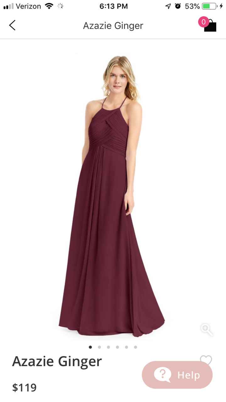 Bridesmaids Dress Color - 1