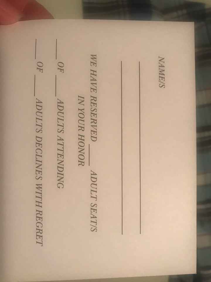 No children at the wedding - 1