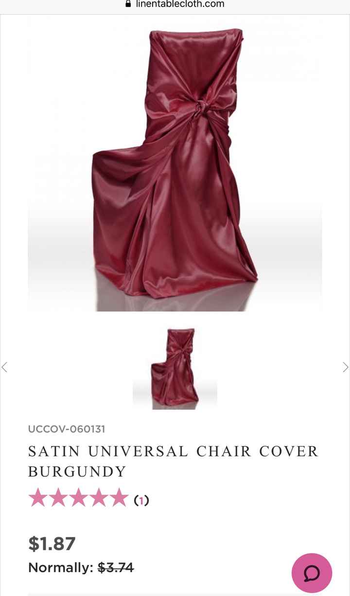 Chair covers! - 1
