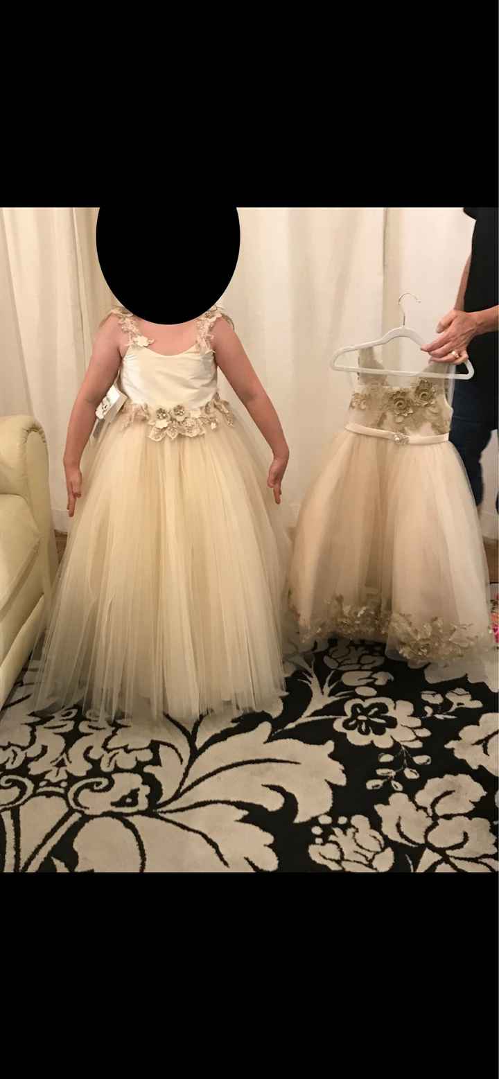 Flower girl dress - 1