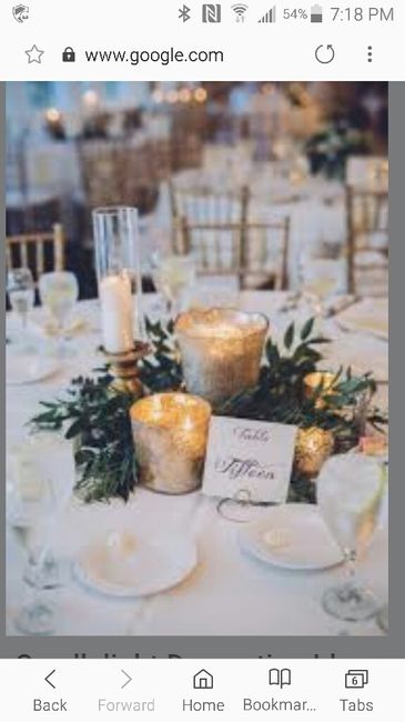 Centerpieces - White or Colorful? 2