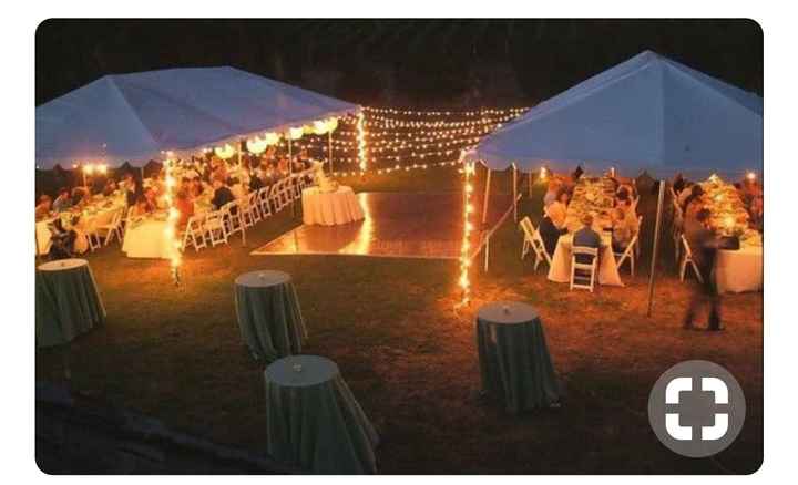 Tent Wedding Reception - 1
