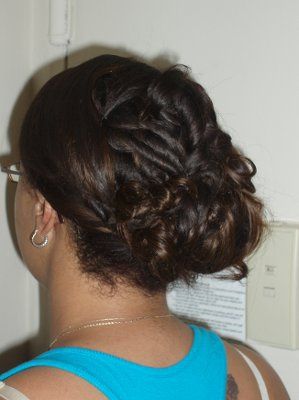 MAKEUP AND HAIRTRAIL PICS!!!