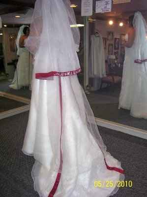 What does your dress look like? Post pics or give style number. I want to know what the trend is!