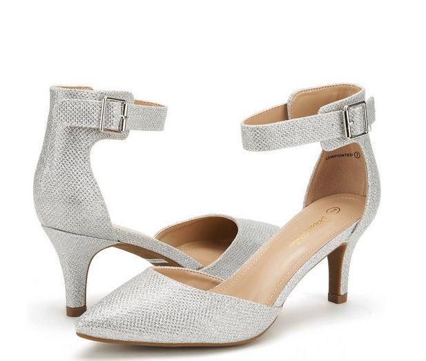 Dream Pairs Low Heel Dress Pump Shoes