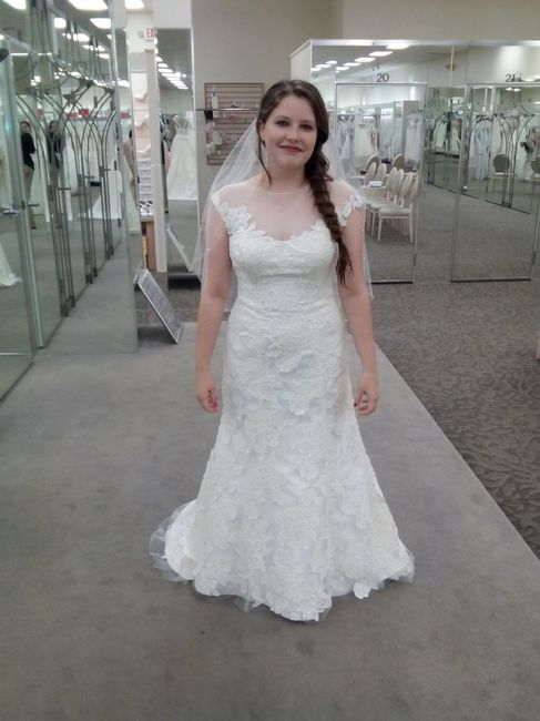 It's a rainy day here on the East Coast, I'm in need of sunshine.  So show me your wedding dress