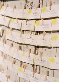 Escort card / name tag ideas