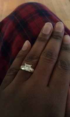 We haven't seen any BLING in a while!  Show off your rings!