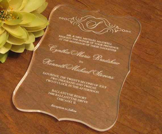 Invitations Ordered, Take a peek !