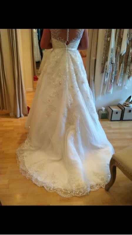 My dress is in!