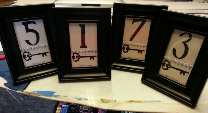 Table Numbers