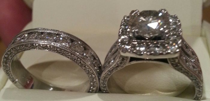Got my wedding band yesterday !!! :) - lets see yours!!