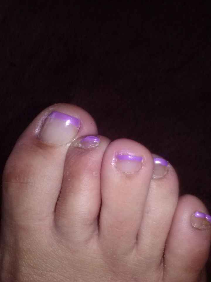 went for a nail trial