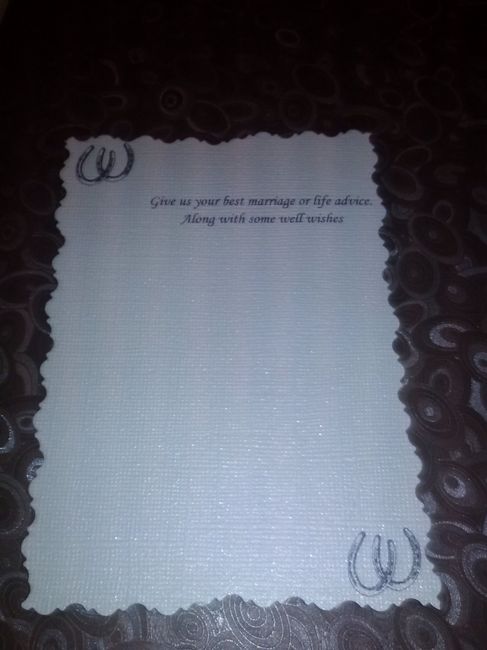 My DIY advice/wishes stationary