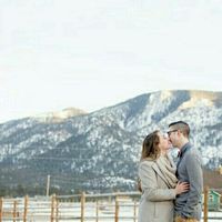 Snowy engagement shoot photos!