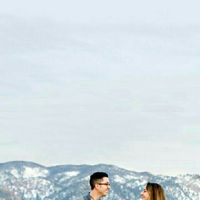 Snowy engagement shoot photos!